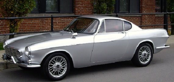 Volvo P1800 Silver